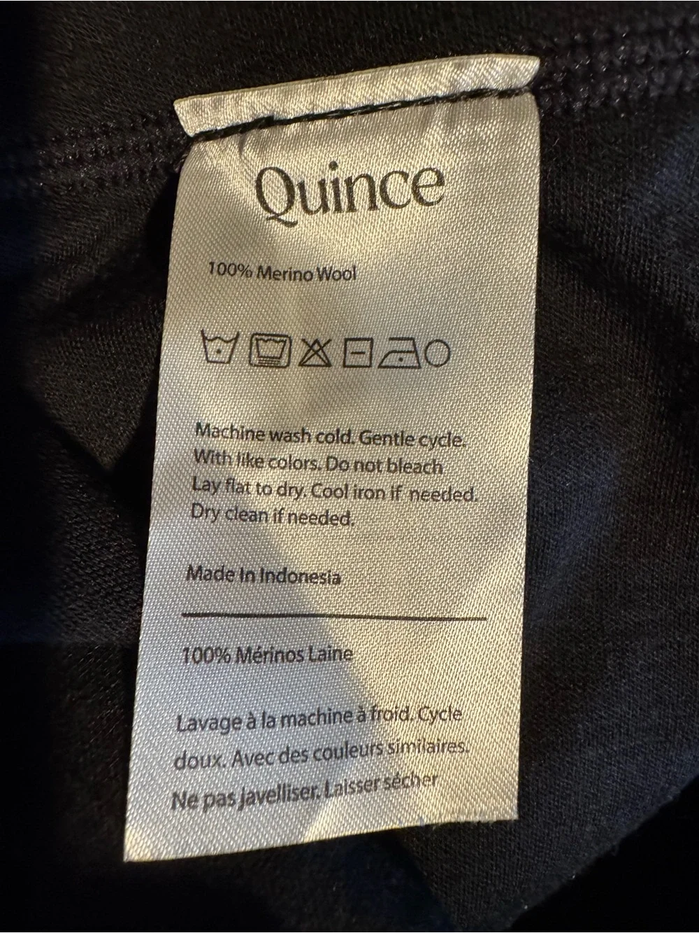 Quince 100% Merino Wool Cold Weather Base Layer Bottom